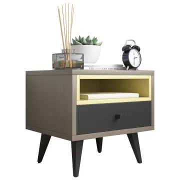 Wooden Modern Storage Bedside Table
