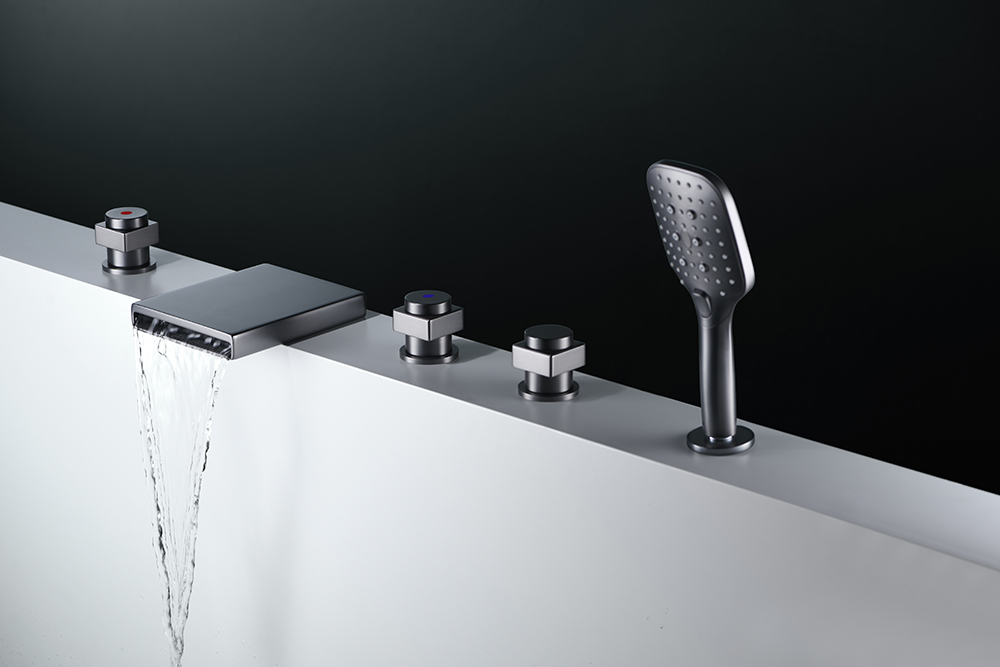 roman tub faucet with hand shower