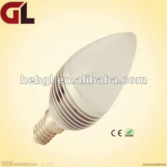 Popular High-efficiency Energy-saving led lamp of candle 5w CE