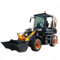 LIONDI 4x4 Compact Tractor with Loader and Backhoe Mini Backhoe Loader