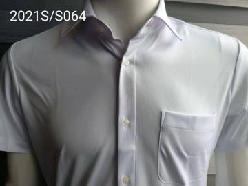 Wholesale Office White Garment Men's Short Shirts