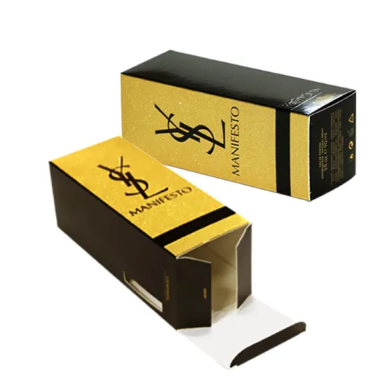 Card Coated Paper Lipstick Cosmetic Packaging Box