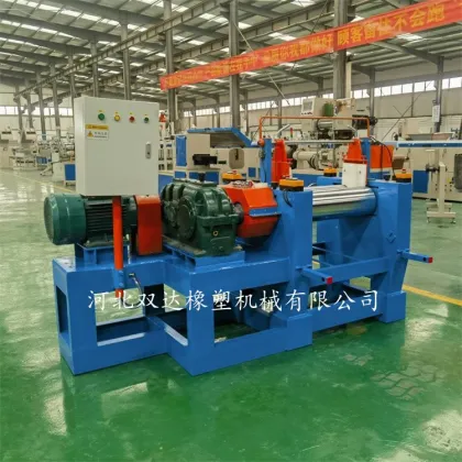 Two Roll Rubber Mixing Mill Machine