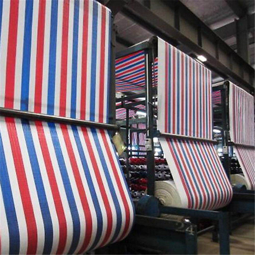 PE stripe tarpaulin 07