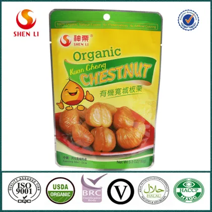Natural Taste Nut and Kenel Snacks--Ready to eat chestnuts snacks