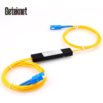 OEM Fiber Optic Equipment: 1x2 Box Beam SC UPC PLC Splitter