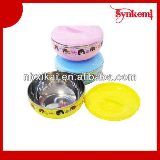 Stainless steel insulated bowl