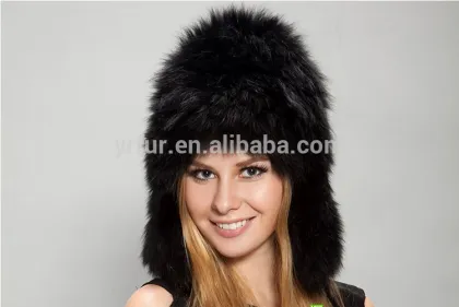 Russian Style YR304 Real Fox Fur Hat Women Winter Warm Fox Fur Kenmont