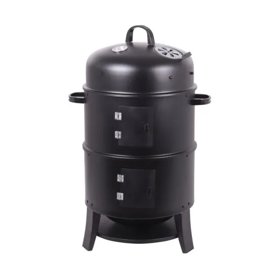 3-in-1 BBQ Charcoal Smoked Grill Garden: Multifunctional Burner Oven