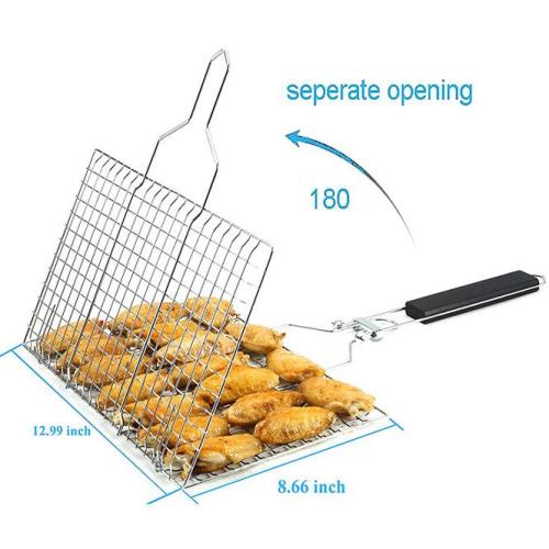 304 stainless steel portable barbecue grill