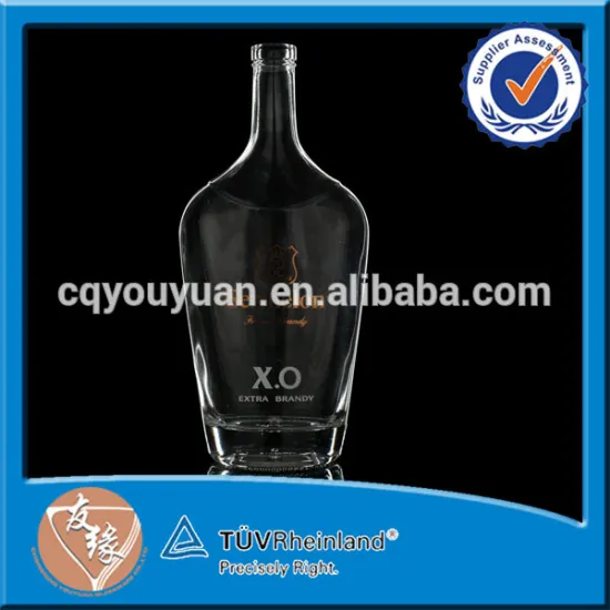 Clear Glass Spirit Bottles 700ML Vodka Bottle 700ML 750ML Glass Liquor Bottle