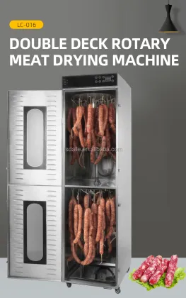 Double Deck Commercial Sausages and Biltongs Dehydrator