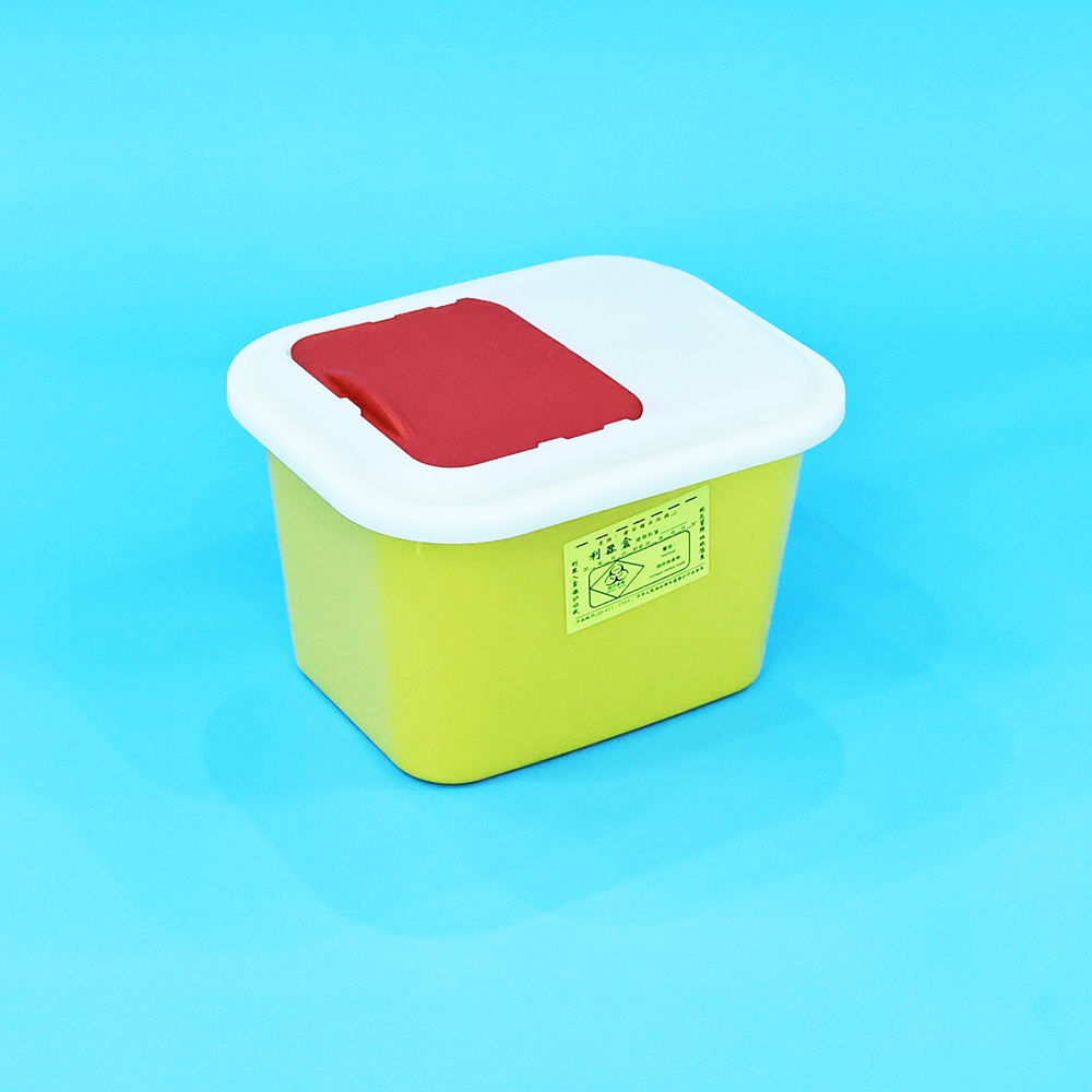 Sharps Container, 3L, Square - Yongyue