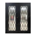 Cheap Exquisite Workmanship Wrought Iron Doors