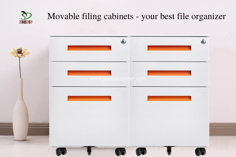 movable filing cabinets with drawer