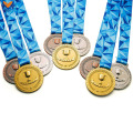 Medalhas personalizadas e prêmios de medalha de classificação de metal