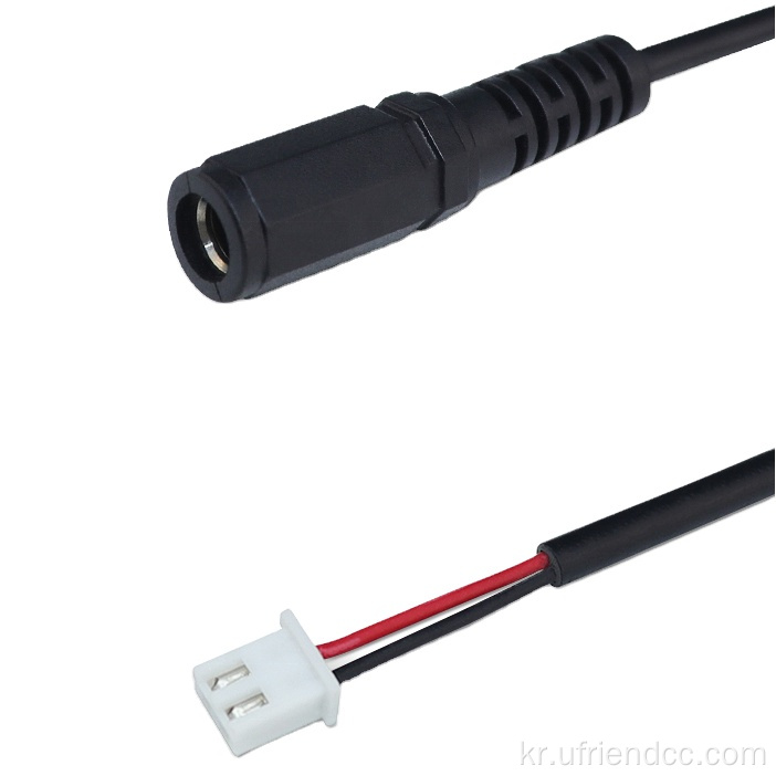 맞춤형 DC 전원 케이블 5.5-2.1mm DC 커넥터