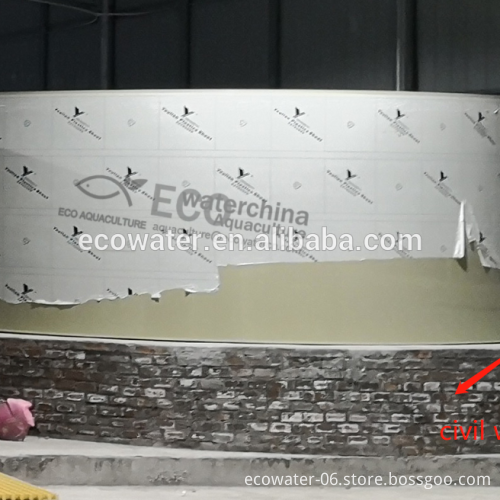 Large PP Plastic Fish Tank System for Farm Recirculating Aquaculture: Supplier and Details