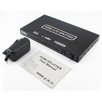 1 x 16 HDMI Splitter HDR 4K