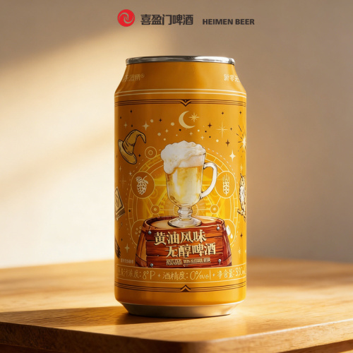 Cerveza de mantequilla premium sin alcohol