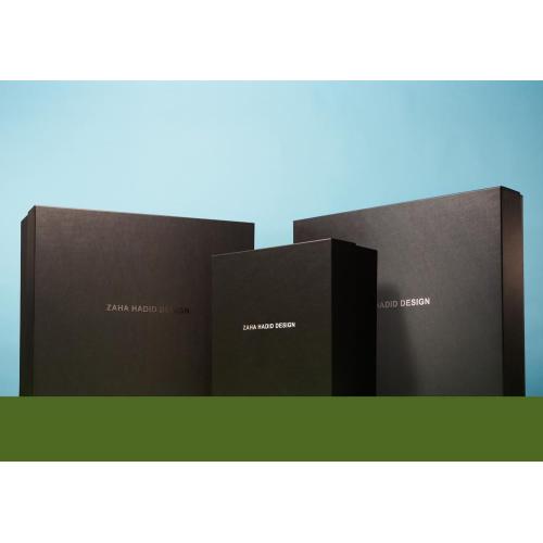 Luxury white custom paper box with lid