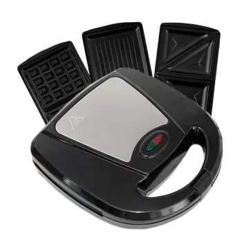 ISolfan 3-in-1 Multifunctional Sandwich Waffle Donut Pancake Maker