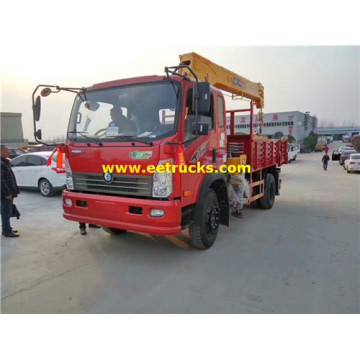 DFAC 6ton Telescopic Boom Truck Cranes