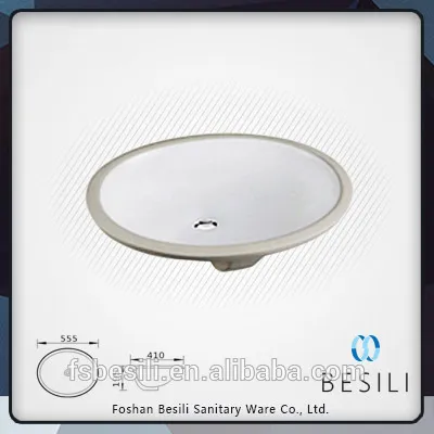 Countertop Bathroom Ceramic Basin Wash Basin Simple Round H8004