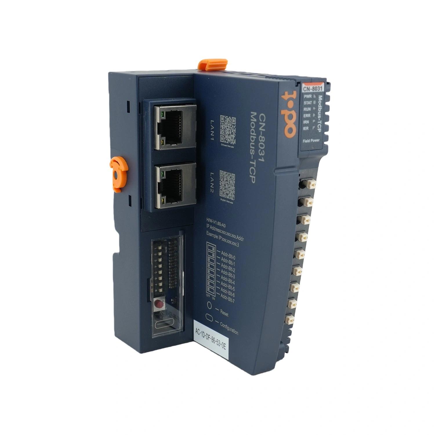 Modbus Tcp Adapter Module ODOT 1 Modbus TCP IO Module Network Adapter China Manufacturers ...