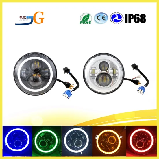 super bright with DRL function 7'' LED headlight / 7 inch ledheadlight 12v 24v