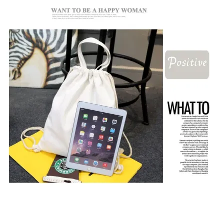 Small and fresh printed bag bag bag