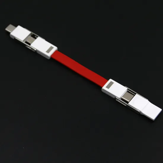 Yijiashishang Factory Wholesale 4 in 1 Magnetic Keychain USB Cable for Android,IOS,USB C(Type C)