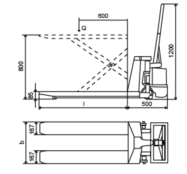 High Lift Scissor Truck