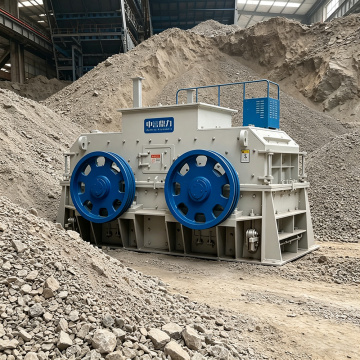 Concasseur de sable à double rotor pour stations de mélange de béton