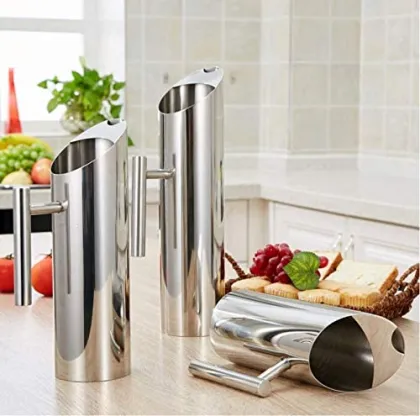 Stainless Steel Water Pitchers with Ice Guard