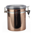 Stainless Steel Airtight Canister with Clear Acrylic Lid