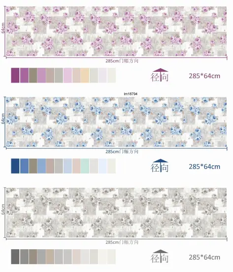 Popular Luxury Pigment Printed Bed Sheet Fabric