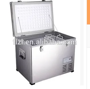 DC 60L compressor car freezer/ fridge 45L/60L/80/100L/130L Auto 12 volt car fridge freezer