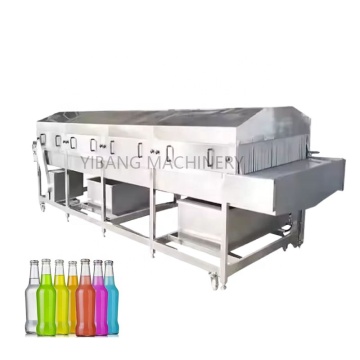 Continuous Pasteurizer for Soft Drinks: Steam Heating Jar Tunnel Pasteurization Machine