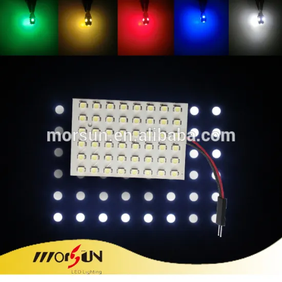 Super bright! auto roof light dome light led panel lighting 5050SMD 48pcs