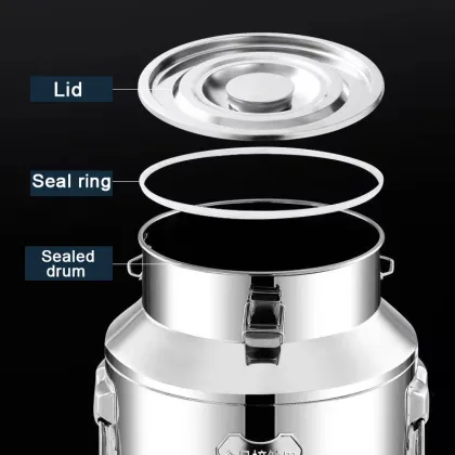 Stainless Steel Milk Storage Container - 304 Steel 50L Milk Can & 20L Honey Tank