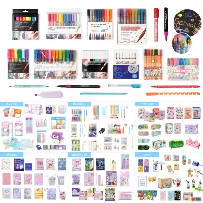 6-Pack Monster Novelty Highlighter Set