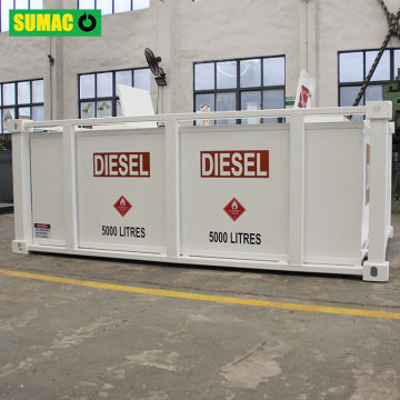 Tangki Diesel Bahan Api Minyak 5000 Liter Diri