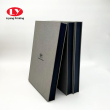 Cajas decorativas de embalaje cosmético en forma de libro personalizado
