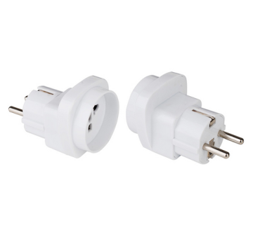 More Fashionable More Focused EU US Italy Denmark Danish to Schuko Germany Type F plug travel adapter converter
