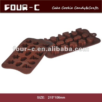 Towers & stars confectionery supplies, silicone candy mold