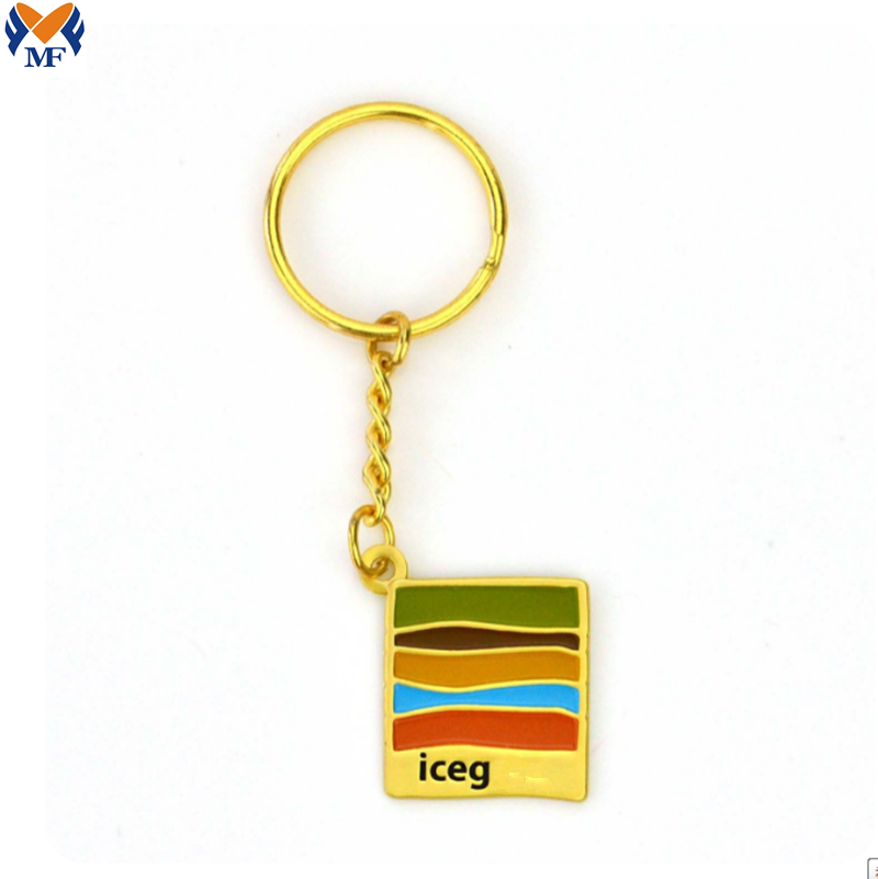 الهدايا المعدنية مخصصة أفضل تصميم مينا Keyrings المملكة المتحدة