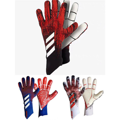 Adult Goalie Goalkeeper Gloves with Strong Grip with Finger Spines Soccer Gloves to Give Splendid Protection to Prevent Injuries