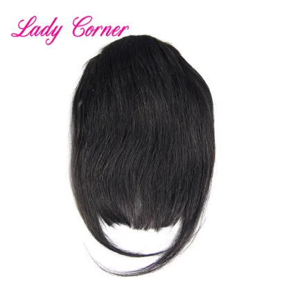Virgin human hair bangs fringe baby hair accessories