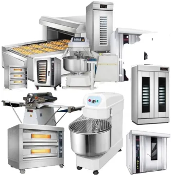Commercial Bakery Equipment: Professional Bread Baking Machine and Ovens